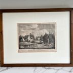 Ingelijste Gravure “Jeu De Mail Flamand” By David Teniers thumbnail 8