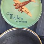 Zeldzaam Antiek Toonbank Blik Van Van Melle's Propellers🍬🧇 thumbnail 7