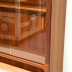 Restored Vintage dyrlund Display Cabinet With Sliding Glass Doors thumbnail 10
