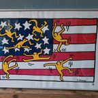 Vintage Litho Poster Van Keith Haring thumbnail 7
