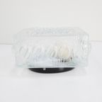 Vintage Plafondlamp Vierkant Glas thumbnail 7