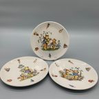 Kinderservies Vintage Bordjes Set Van 3 Old Foley James Kent thumbnail 2