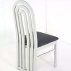 Set 4 Vintage Eighties Stoelen 'meern' Nieuwe Bekleding thumbnail 12