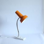 Oranje Bureaulamp Sis Leuchten 838, Duitsland 1960S thumbnail 9