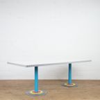 Post Modern Dining Table Kroma By Antonia Astori For Driade thumbnail 6