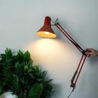 Vintage Oranje Bureaulamp / Tafellamp thumbnail 2