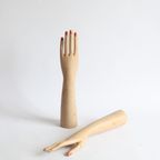 Painted Wooden Mannequin Hands, 1920-1930S. thumbnail 7