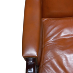 Cognac Kleurige Lederen Armzetel thumbnail 6