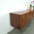 Dressoir Rio Palissander Fineer Met Chromen Poten En Lades thumbnail 14