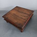 Vintage Bajot Indiase Lage Styling Plateau Bijzettafel thumbnail 2