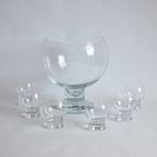 Punch Bowl By Erkkitapio Siiroinen For Riihimaen Lasi, Finland 1970S thumbnail 10