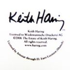 Keith Haring Servies: 2 Platte Borden, 2 Koffiekop En Schotel, 1 Espresso Kopje En Schotel thumbnail 12