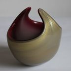 Gold Flecked Bowl In Murano Glass, 1950S thumbnail 4