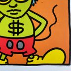 Keith Haring, Untitled, 1984, Vintage 1984-86, Set Of 7 Offset Lithograph Postcards thumbnail 16