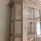 Massief Houten Vitrine Kast thumbnail 14