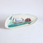 Abstract Ceramic Bowl By Hugria, Belgium 1960S thumbnail 9