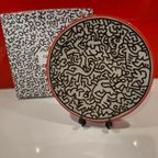 Keith Haring - Handgeschilderd Verzamelbord Porselein (limited Edition) thumbnail 11