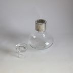 Modernist Glass Decanter With Lid thumbnail 8