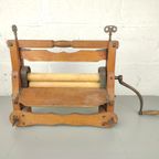 Antieke Houten Waswringer thumbnail 2