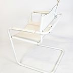 Bauhaus Design - Mart Stam - Visitor Chair - Matteo Grassi - Leer - Buisframe - 70'S thumbnail 7