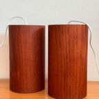 Set Vintage Teak Hanglampen Midcentury Jaren 60 thumbnail 4