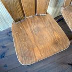 4X Franse Brutalist Stoelen thumbnail 8