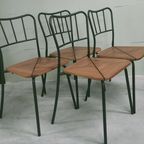 Agne Eetkamerstoelen Vintage Ikea (4St) thumbnail 7