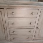 Massief Houten Vitrine Kast thumbnail 13