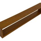 Vintage Wandplank Zwevend Jaren 50 Eiken Fineer thumbnail 15