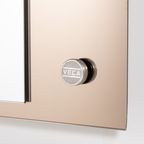 Mid-century Modern Italian Vanity Mirror With Sconces From Veca, 1960s thumbnail 6