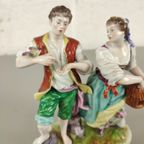 Porseleinen Beeldje Volkstedt thumbnail 3