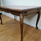 Brocante Queen Ann Eettafel Eetkamertafel Uitschuifbaar 03 thumbnail 4