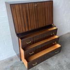Retro Vintage Mid-century Secretaire thumbnail 10