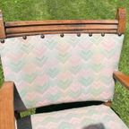 Twee Antieke Groene Fauteuils thumbnail 4