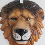 Italië Wandmasker Wand Masker Handgeschilderd Leeuw thumbnail 11