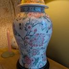 Gingerjar Lampvoet Met Vogels thumbnail 12