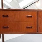 Mid Century Design Kaptafel Teak thumbnail 12