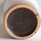 Scheurich Keramik Vaas, West-Germany 208-21, Beige, Creme thumbnail 4