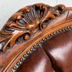 Vintage Barok Lounge Fauteuil / Stoel / Eenzit thumbnail 4