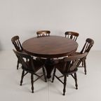Uitstekende Kwaliteit 19E-Eeuwse Willem Iv Palissander Ontbijttafel Met Kantelblad – Ca. 1820 thumbnail 19