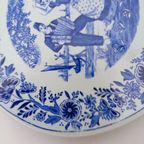 Bord Antiek Blauwe Delfts Petrus Regout Maastricht thumbnail 4