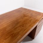Monumental Danish Modern Executive Desk From C.b. Hansens Etabl., 1960’s thumbnail 7