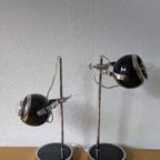 Leitmotiv Lamp Black/chrome – Eyeball Table Lamp thumbnail 7