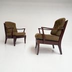 Opnieuw Gestoffeerde Zweedse Fauteuil Van Engens, 1970'S thumbnail 8