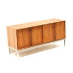 Vintage Palissander Dressoir Met Schuifdeuren Gemaakt In De Jaren ’60 thumbnail 2