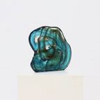 Large Mdina 'Blue Summer' Maltese Glass Sculpture 1980S thumbnail 4