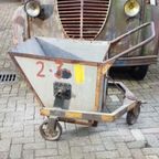 Trolley Wagen Uit Glasfabriek Toffe Deco Of Als Plantenbak thumbnail 7
