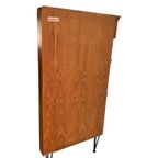 Vintage Teaken Vitrinekast / Hoekkast / Etagere Dyrlund thumbnail 15