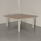 Zit-Sta Tafel Ahrend - Oak Light Blad - 160 X 160 Cm thumbnail 2