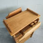 Eikenhout Wijnrek/Flessenrek Jaren 70 Scandinavische Stijl thumbnail 14